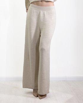 Pantalone in Cotone e Lino