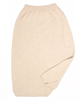 Gonna Longuette in Cotone e Lino