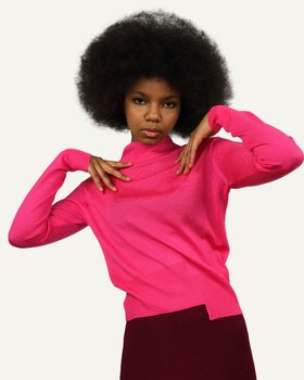 Lupetto Donna in Pura Lana Merino