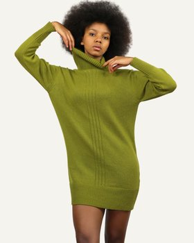 Abito Coste Centrali Donna in Pura Lana Merino Ultrafine