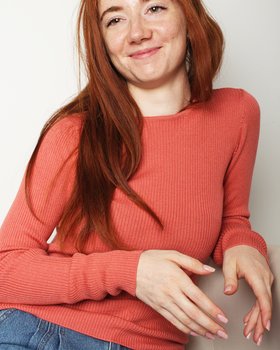 Maglia Girocollo in Lana e Seta