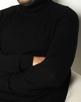 Maglia Dolcevita in Lana e Seta