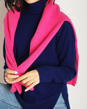 Maglia Dolcevita In Puro Cashmere