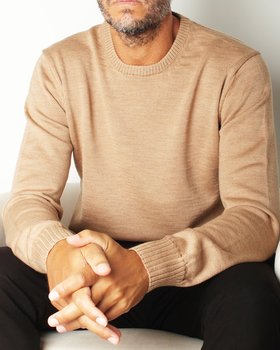 Maglia Girocollo in Pura Lana