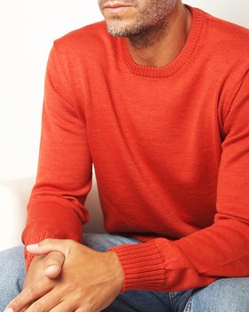 Maglia Girocollo in Pura Lana