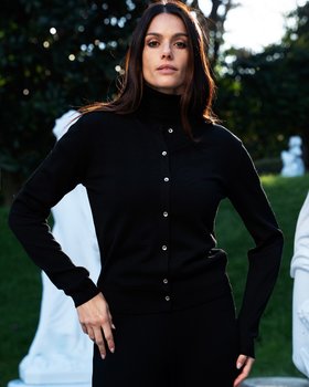Giacchina Donna in Pura Lana Merinos Extrafine