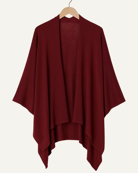 Mantella donna in pura lana merino - elettra