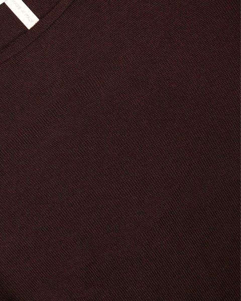 Maglia scollo a barchetta donna in pura lana merino - luna