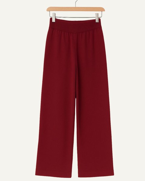 Pantalone donna in pura lana merino - elodie