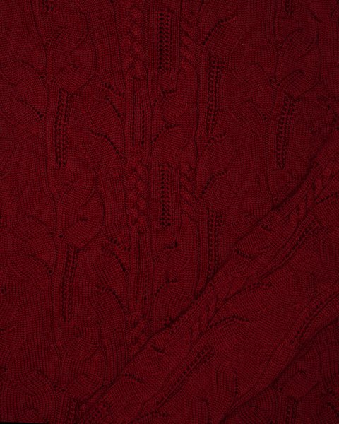 Abito lavorato donna in pura lana merino