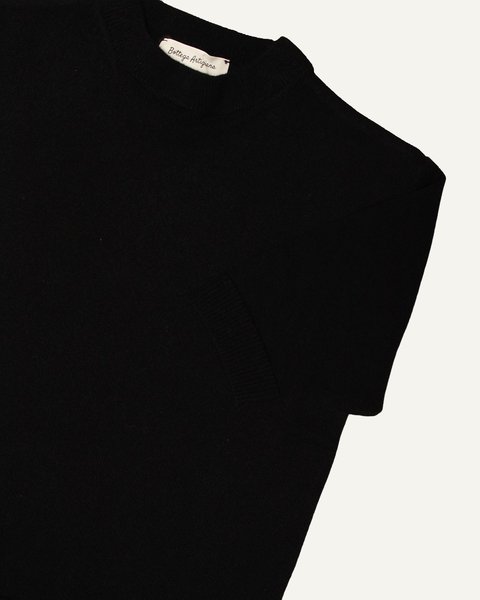 Maglia mezza manica donna pura lana merino ultrafine