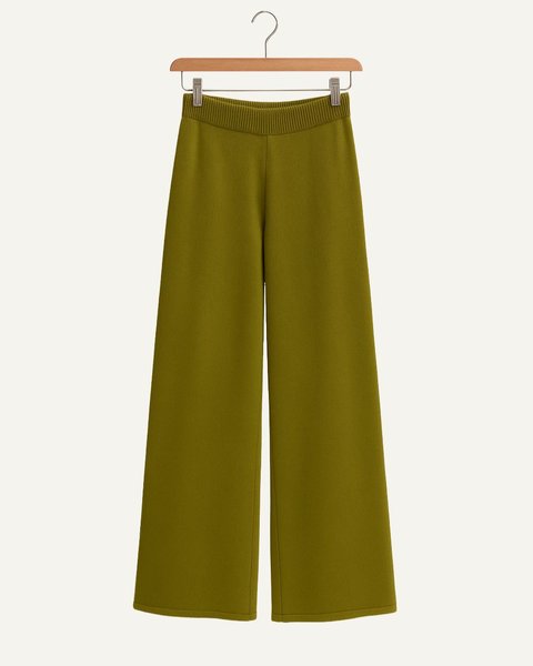 Pantalone donna pura lana merino ultrafine