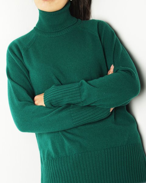 Maglia dolcevita in puro cashmere