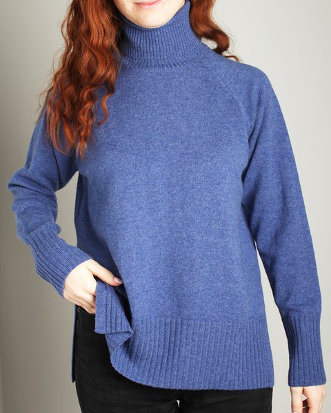 Maglia dolcevita in puro cashmere
