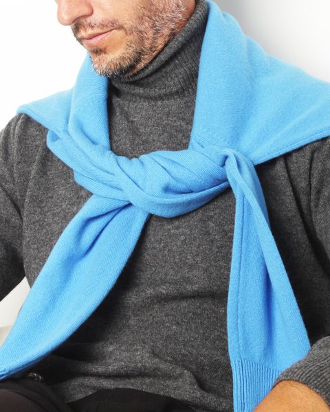 Maglia dolcevita in puro cashmere