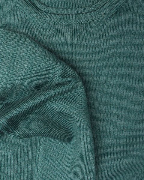 Girocollo basico pura lana donna