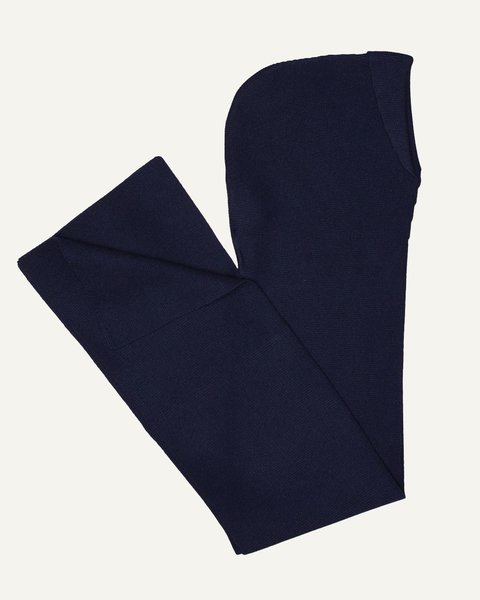 Sciarpa cappuccio donna in pura lana merino ultrafine