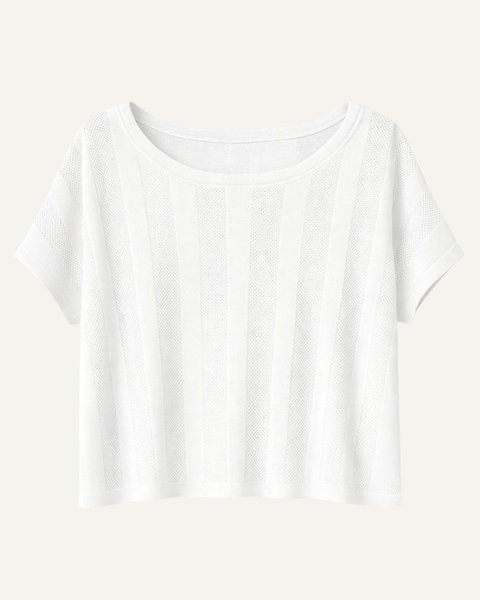 Maglia over donna in viscosa ecosostenibile