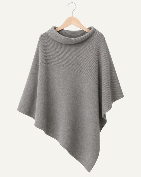 Mantella donna in pura lana merinos ultrafine
